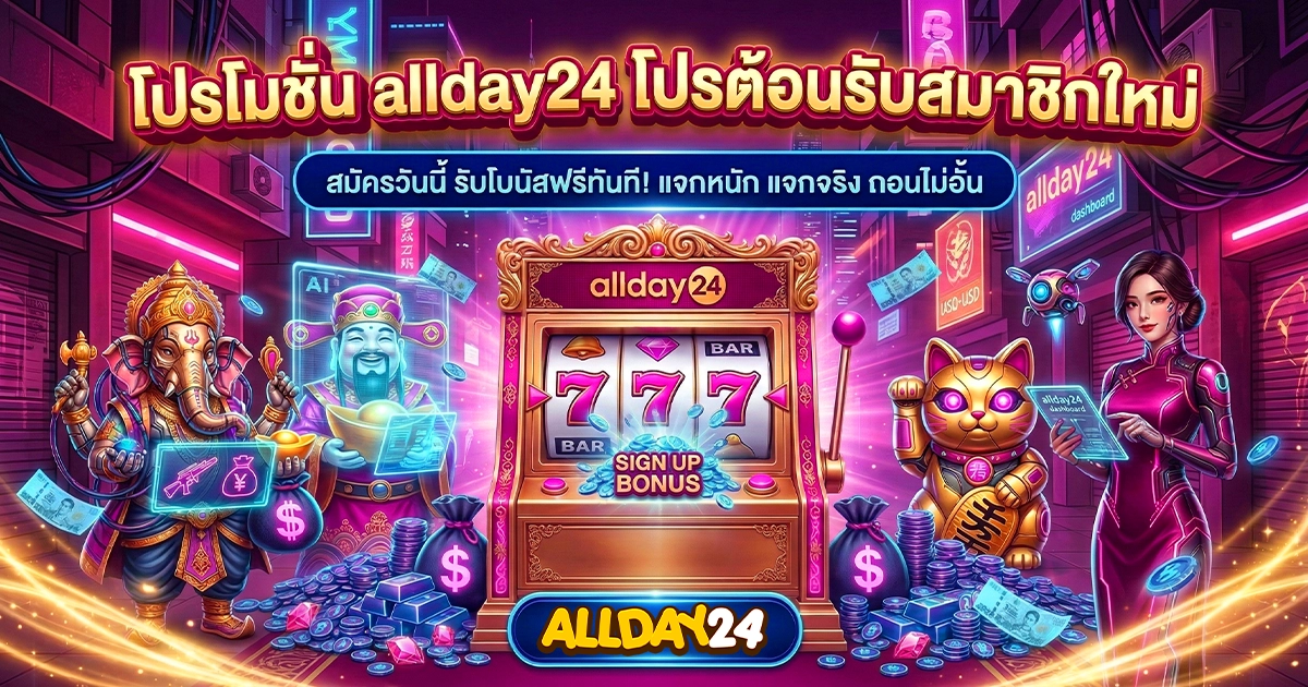 allday24 โปรโมชั่นมาแรง